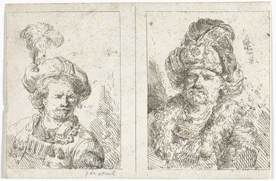 To mannsbyster av Abraham van Strij (I)