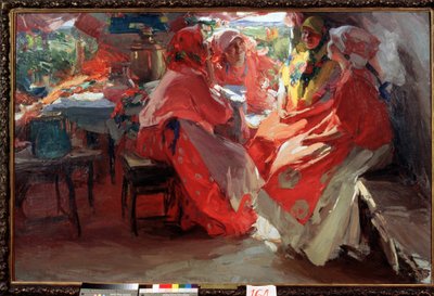 De besøkende av Abram Efimovich Arkhipov