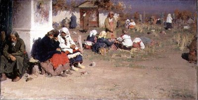Radonice før messe av Abram Efimovich Arkhipov