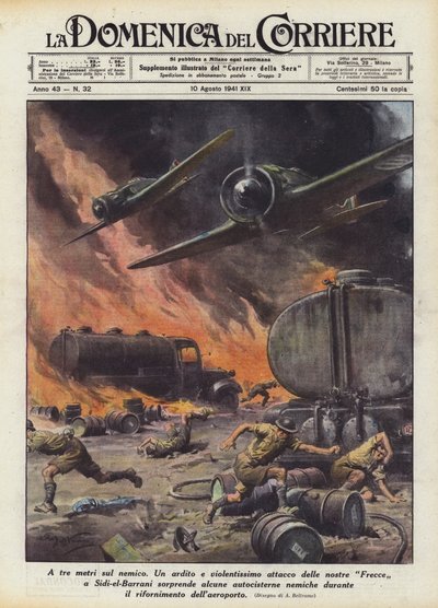 Tre meter over fienden av Achille Beltrame