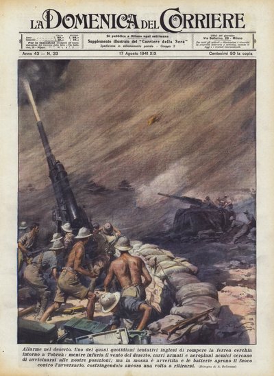 Alarm i ørkenen av Achille Beltrame
