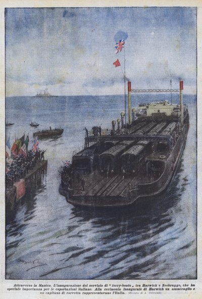 Over kanalen av Achille Beltrame