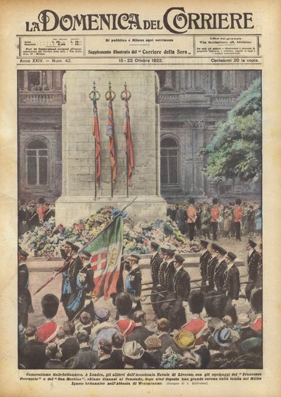 Italiensk-britisk kameratskap av Achille Beltrame