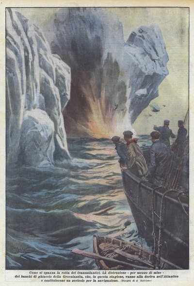 Hvordan den transatlantiske ruten sveiper av Achille Beltrame