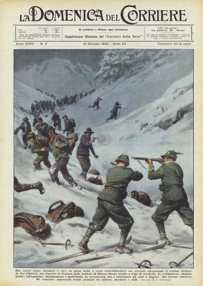 To mot hundre av Achille Beltrame