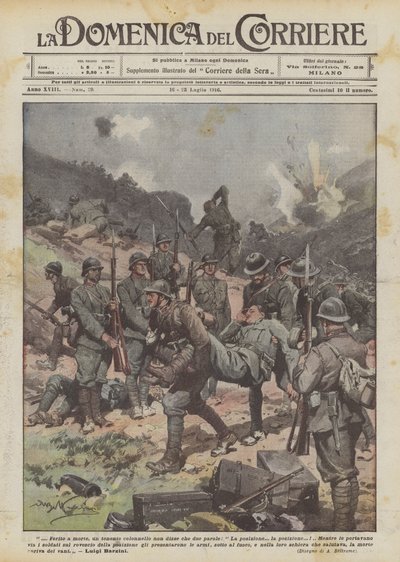 ? Dødelig såret av Achille Beltrame