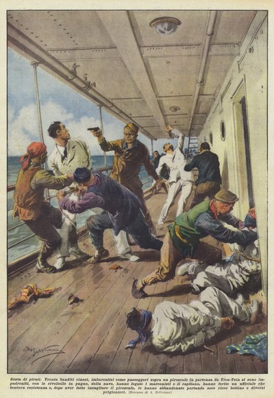 Piraters gjerninger av Achille Beltrame