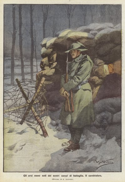De mindre kjente heltene på slagmarkene våre av Achille Beltrame