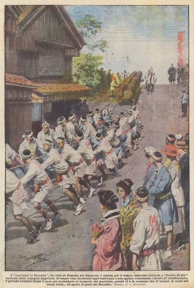 Kandidater til Paradise av Achille Beltrame