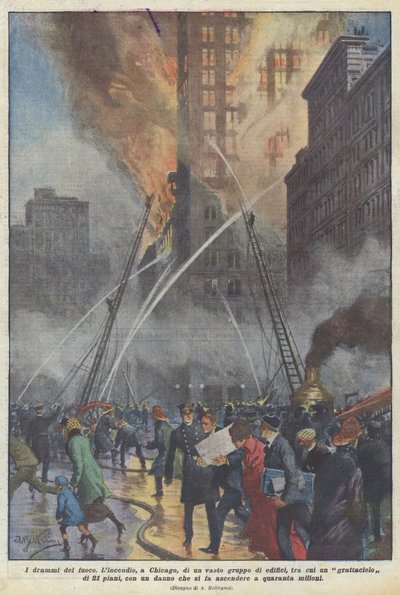 Branndramaene av Achille Beltrame