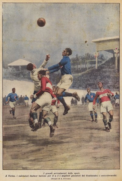 De store sportsbegivenhetene av Achille Beltrame