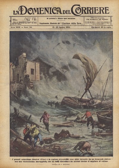 De store katastrofene av Achille Beltrame