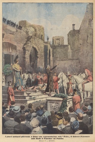 De flotte pittoreske showene av Achille Beltrame