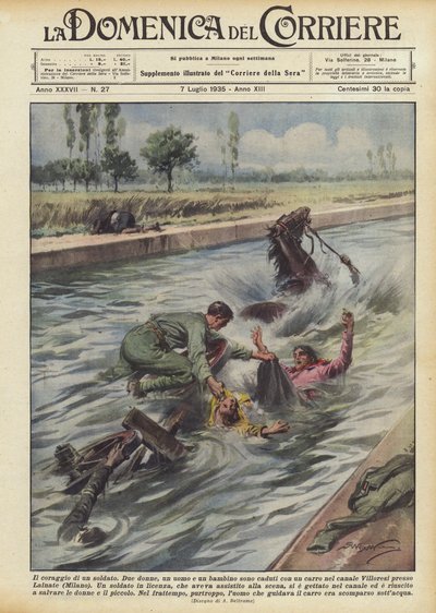 Motet til en soldat av Achille Beltrame