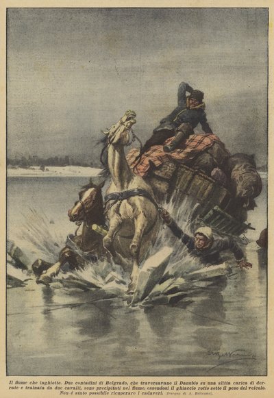Elva som svelger av Achille Beltrame
