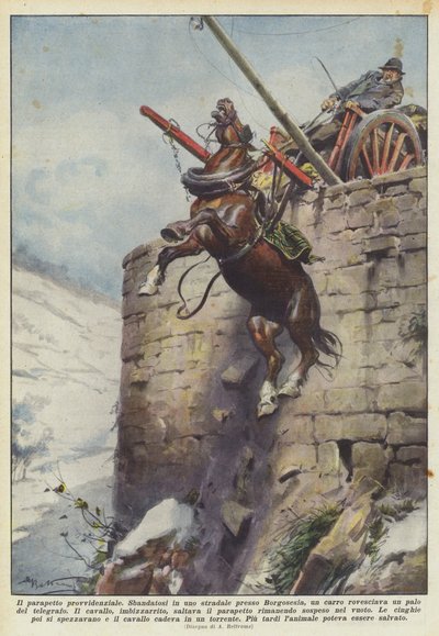 Den forsynsmessige brystningen av Achille Beltrame