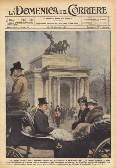 Det lykkelige paret av Achille Beltrame