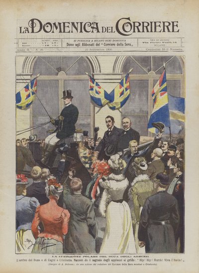 Polarekspedisjonen til hertugen av Abruzzi av Achille Beltrame