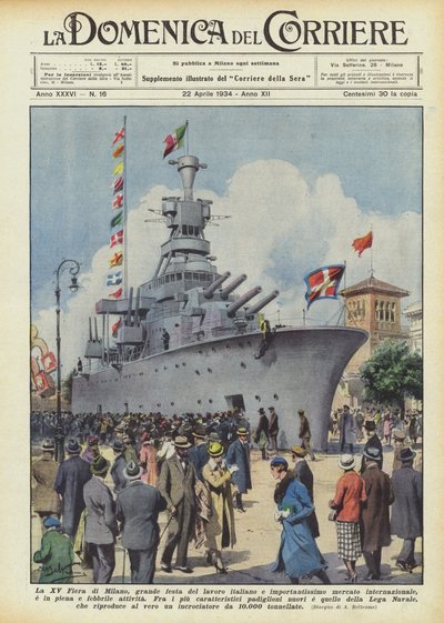 XV Fiera di Milano, en stor italiensk arbeidsdag og et veldig viktig internasjonalt marked? av Achille Beltrame