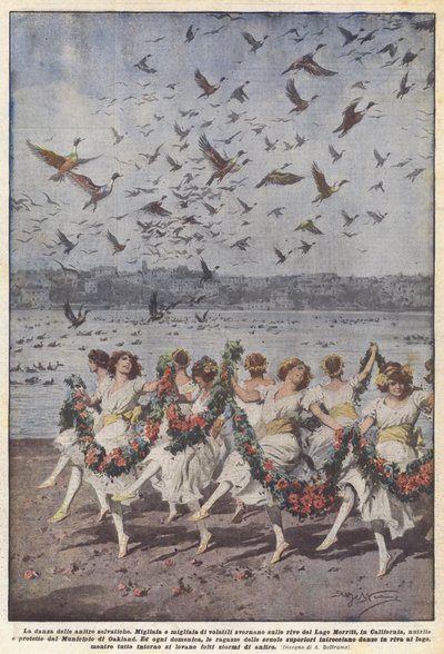 Villendens dans av Achille Beltrame