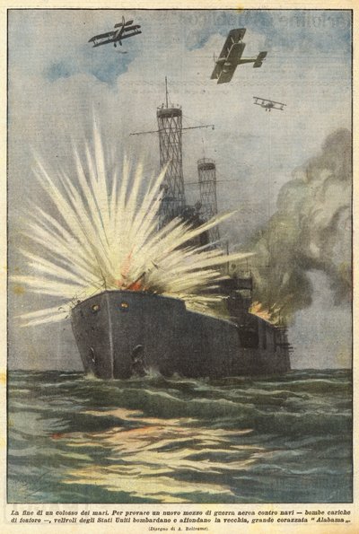 Slutten på en koloss av havene av Achille Beltrame