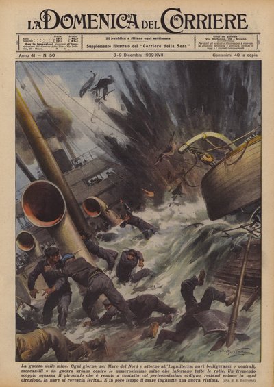 Minekrigen av Achille Beltrame