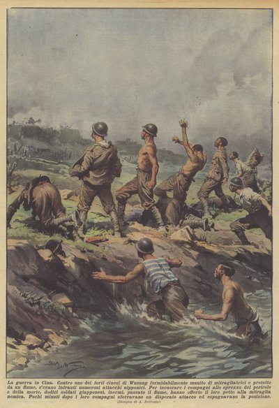 Krigen i Kina av Achille Beltrame