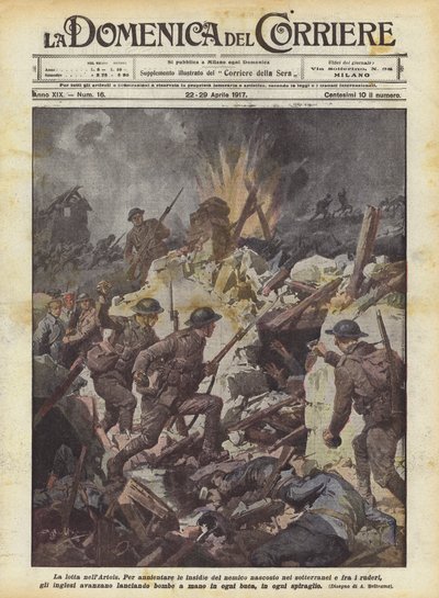 Kampen i Artois av Achille Beltrame