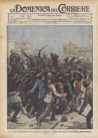 Opprøret i Sør-Afrika av Achille Beltrame