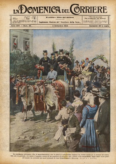 Abruzzo-uken av Achille Beltrame