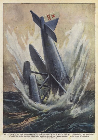 Tragedien til en flyhelt av Achille Beltrame