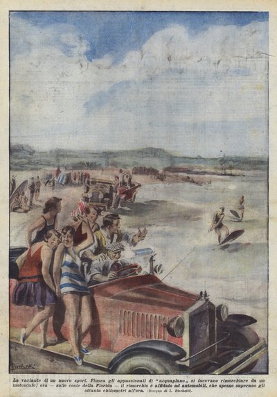 Varianten av en ny sport av Achille Beltrame