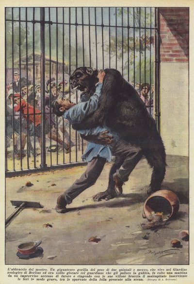 Monsters leppe av Achille Beltrame