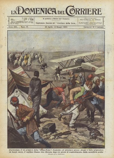 Eventyret til en Roma-Tokyo-flyger av Achille Beltrame
