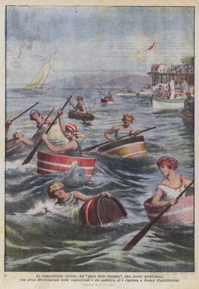 De nysgjerrige konkurransene av Achille Beltrame