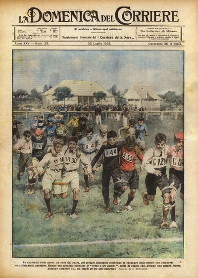 Sports kuriositeter av Achille Beltrame