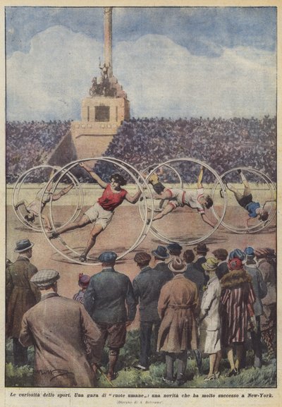 Sports kuriositeter av Achille Beltrame