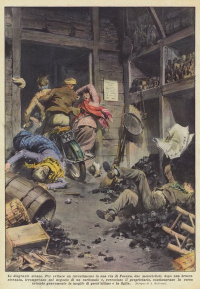 De merkelige ulykkene av Achille Beltrame