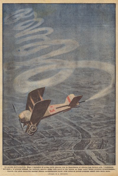Nyhetene om luftfarten av Achille Beltrame