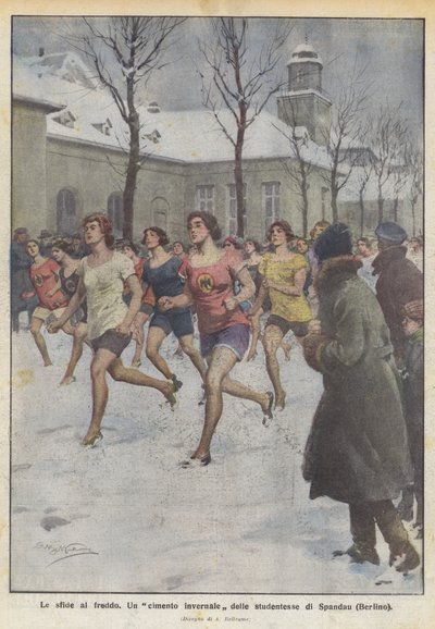 Utfordringer i kulden av Achille Beltrame