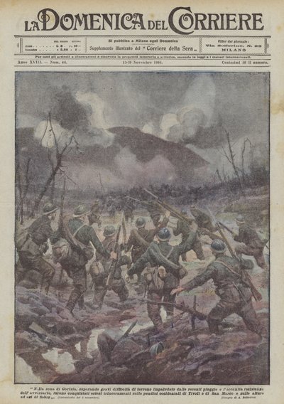 I Gorizia-området av Achille Beltrame