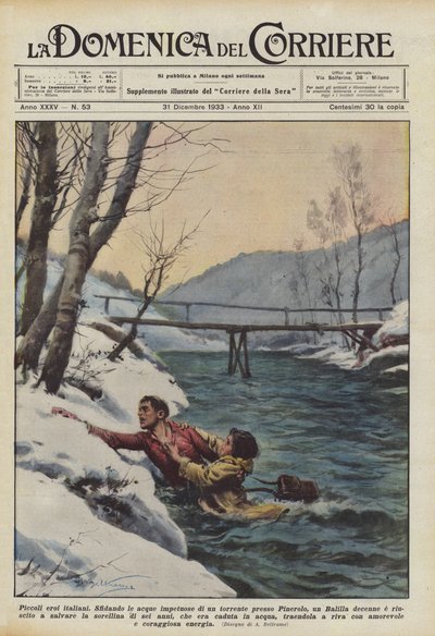 Små italienske helter av Achille Beltrame
