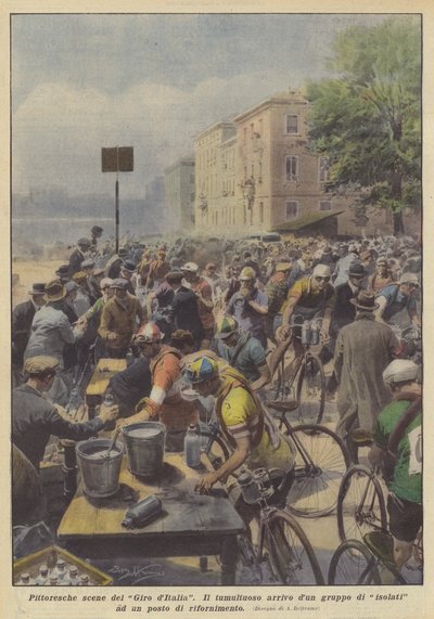 Pittoreske scener av Giro d