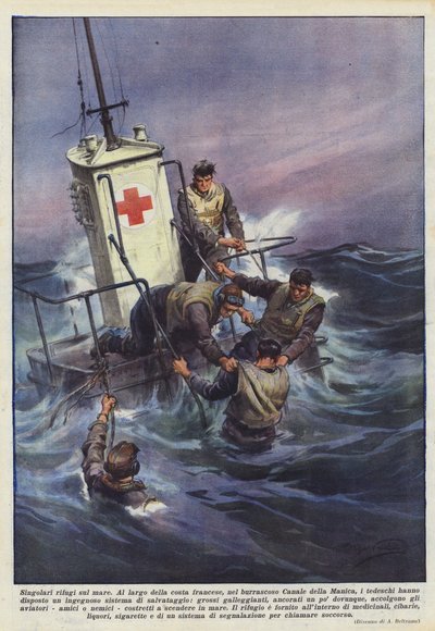 Enkelte tilfluktsrom på sjøen av Achille Beltrame