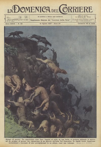 Saueslakting av Achille Beltrame