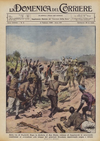 På vei til Neghelli av Achille Beltrame