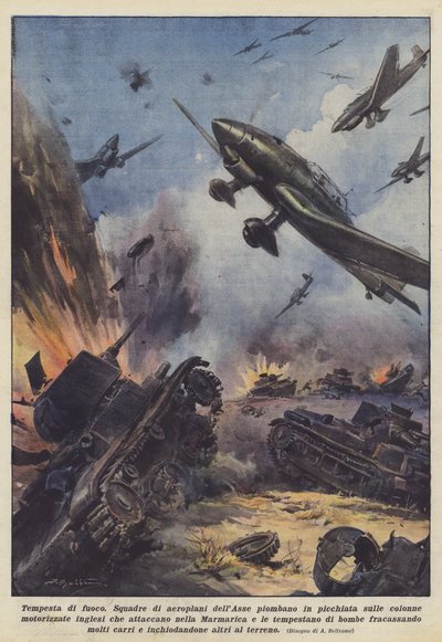 Brannstorm av Achille Beltrame