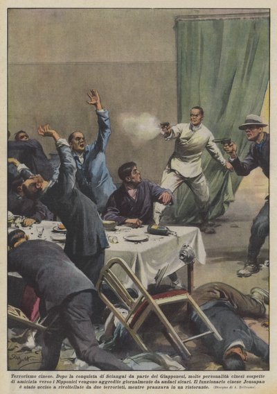 kinesisk terrorisme av Achille Beltrame