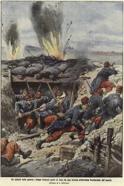 Krigens hendelser av Achille Beltrame