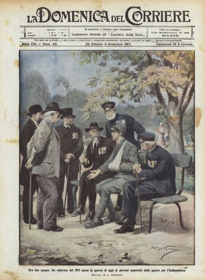 Mellom to epos av Achille Beltrame
